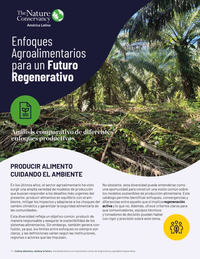 Portada Enfoques Agroalimentarios para un Futuro Regenerativo